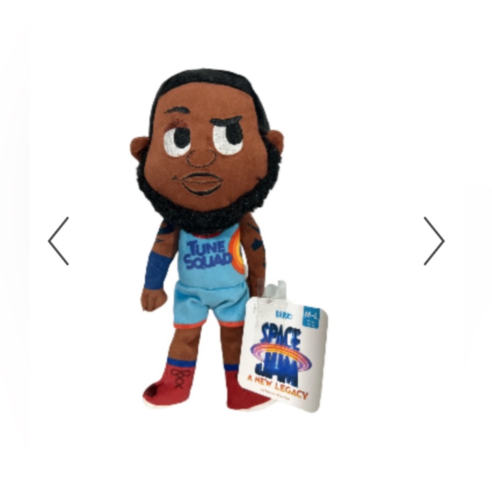 LEBRON JAMES special Space Jam edition dog toy